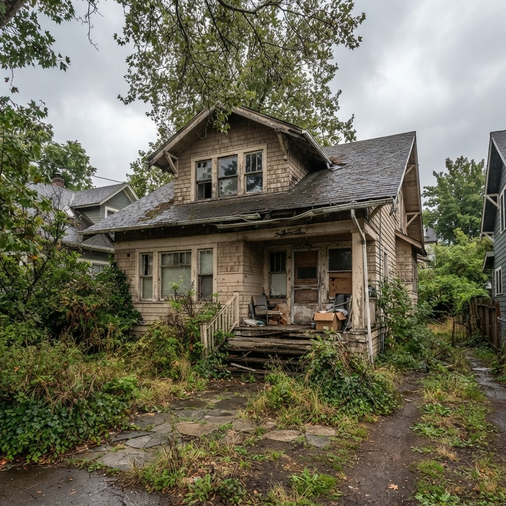 distressed properties